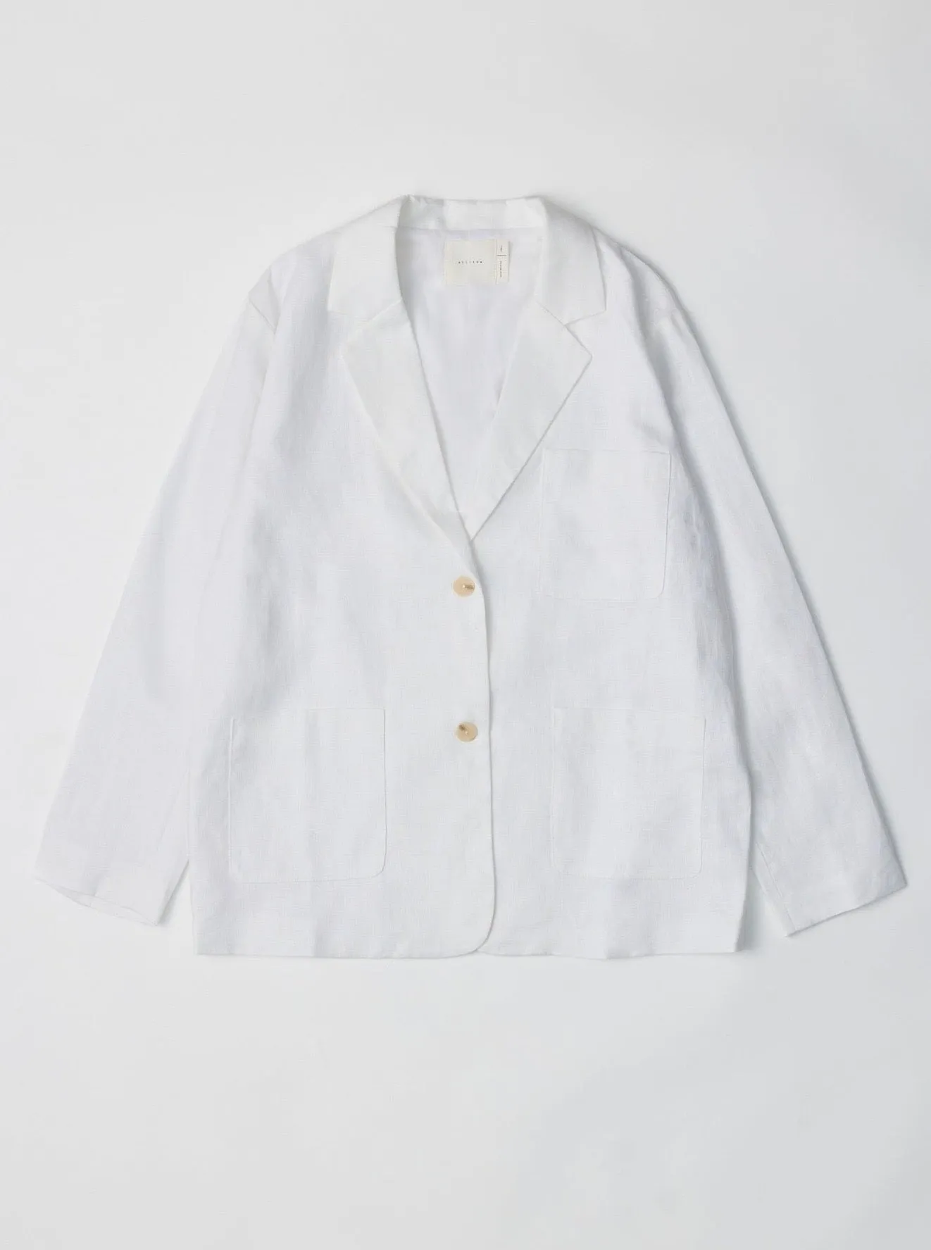 Malia Blazer - White evening tone