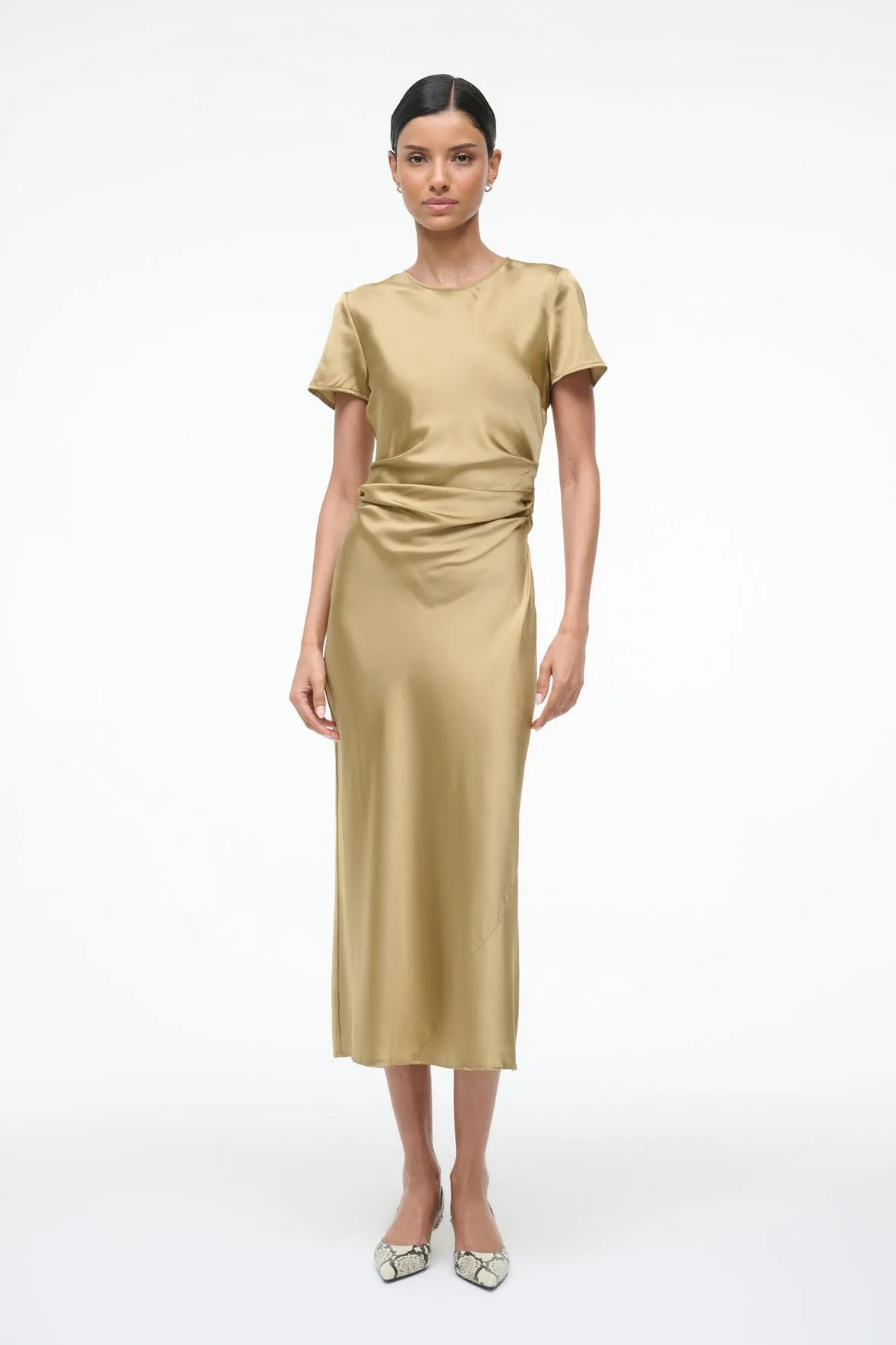 MARCEL SILK DRESS | ANTIQUE mood lift