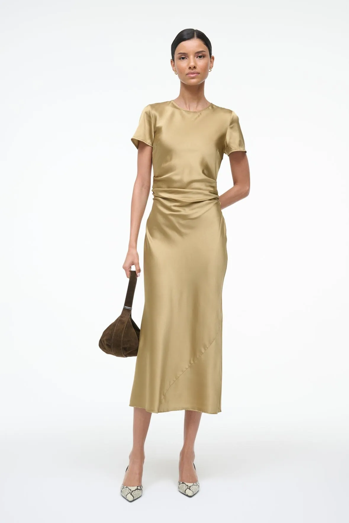 MARCEL SILK DRESS | ANTIQUE cozy edit