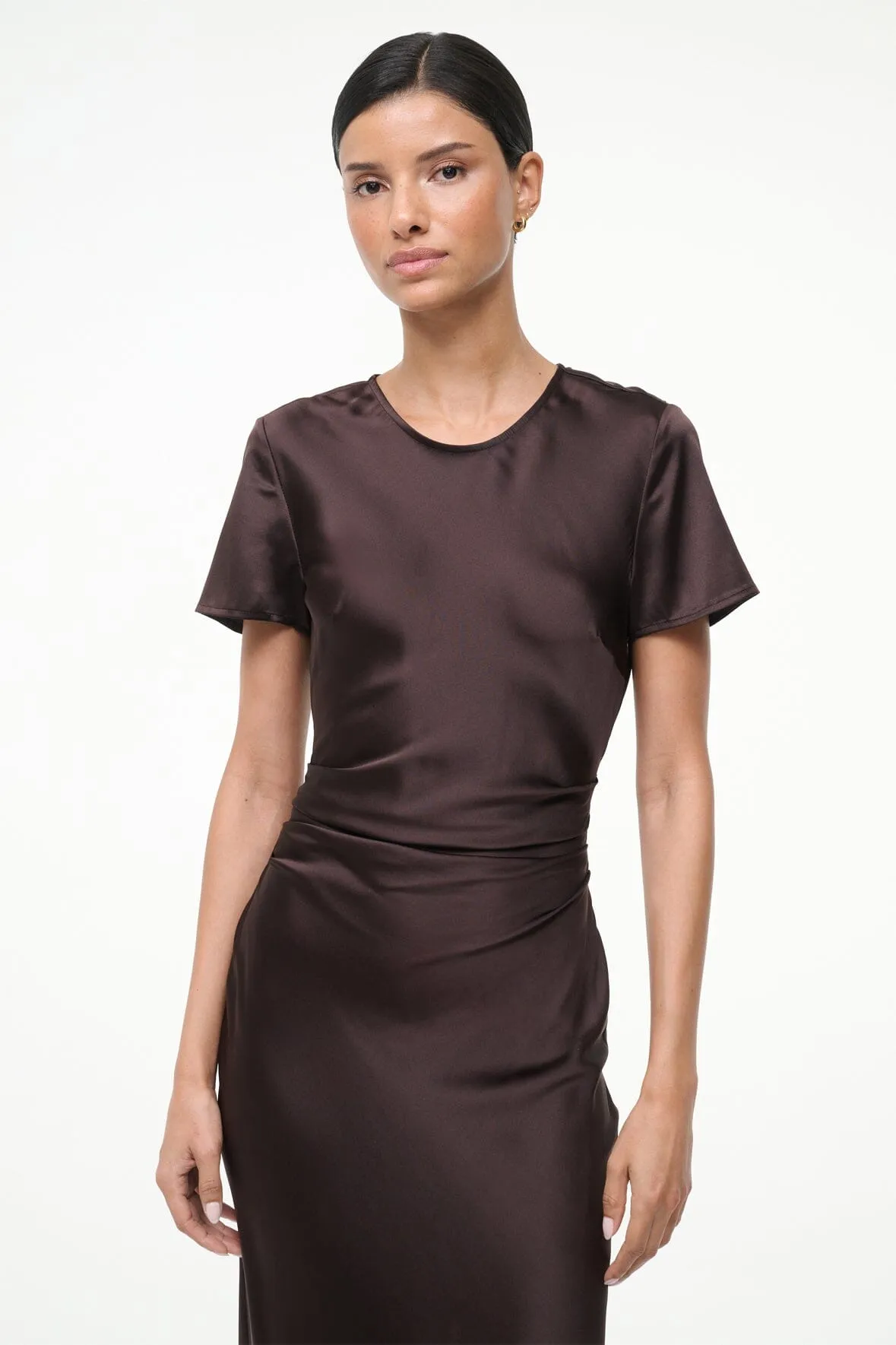 MARCEL SILK DRESS | EARTH tropical feel