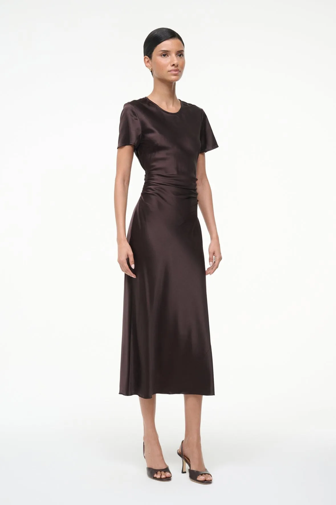 MARCEL SILK DRESS | EARTH slow fashion