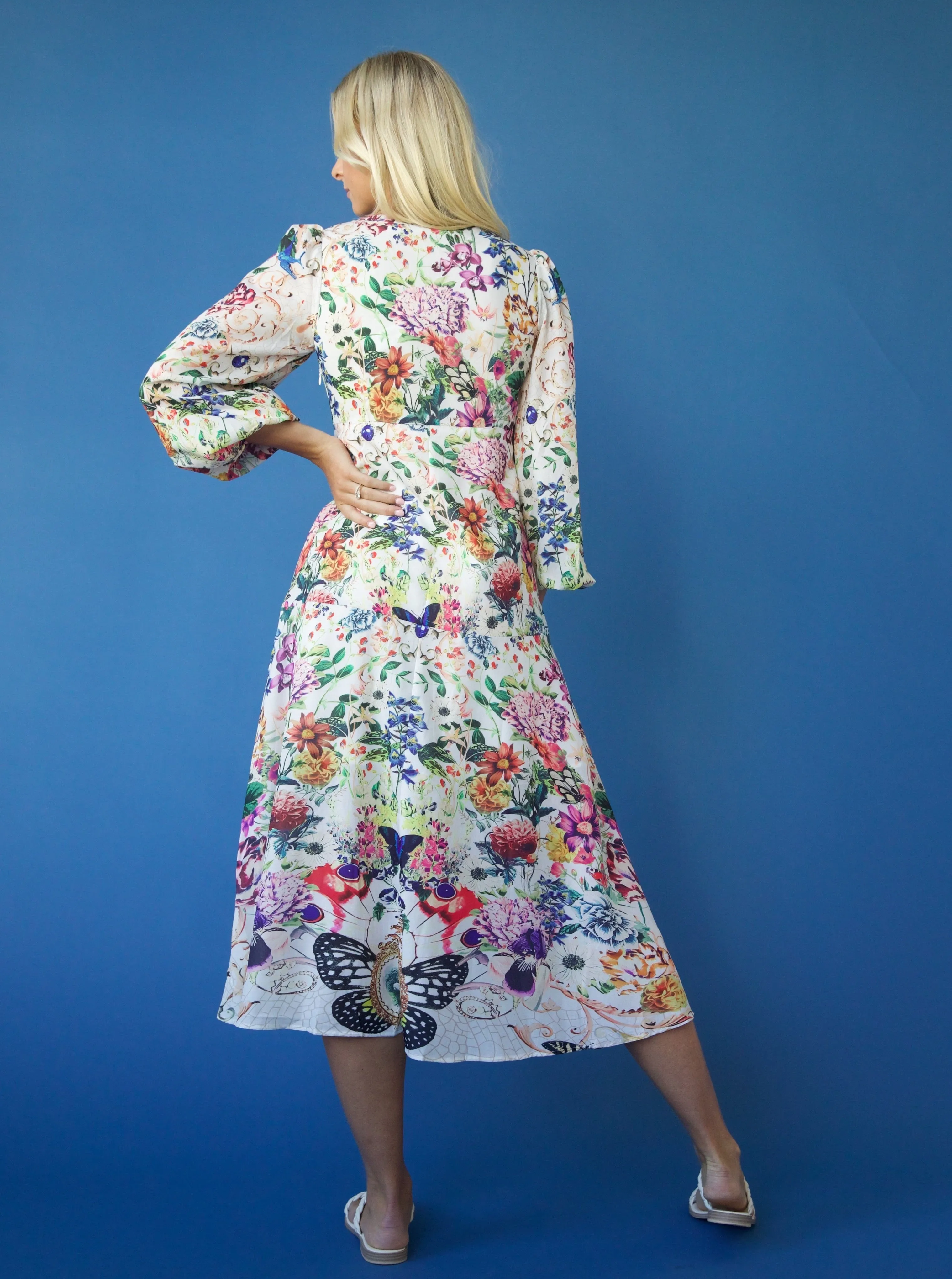 Margot Tie Dress soft luxe