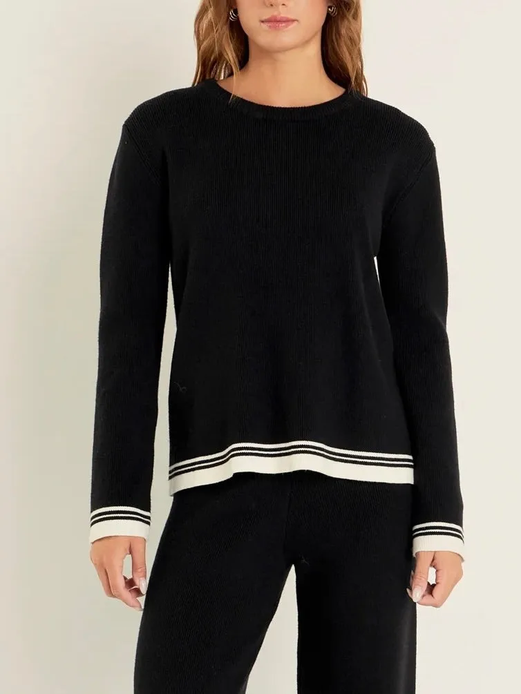 Maria Contrast Sweater Studio Mood