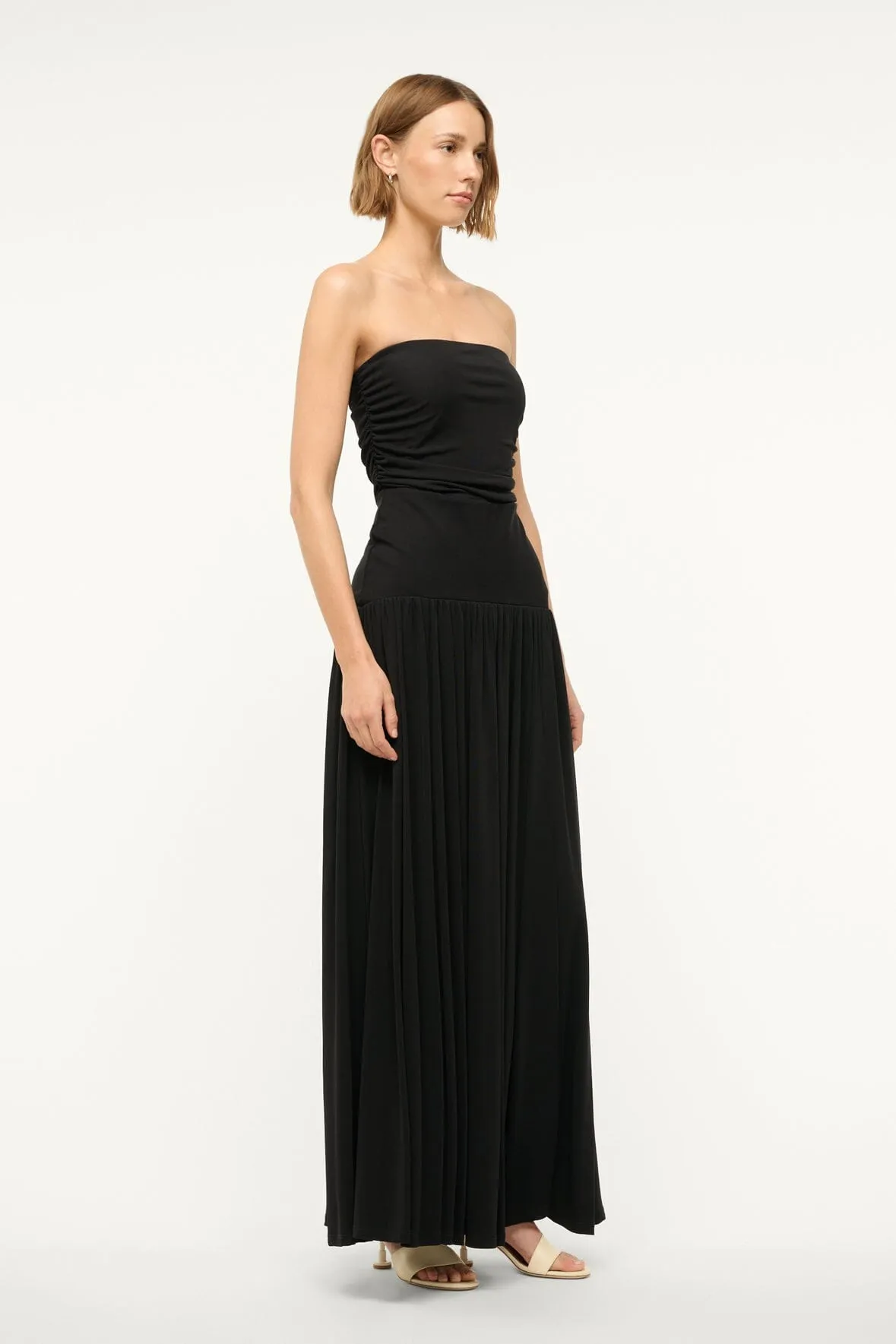 MARIANA DRESS | BLACK sunny tone