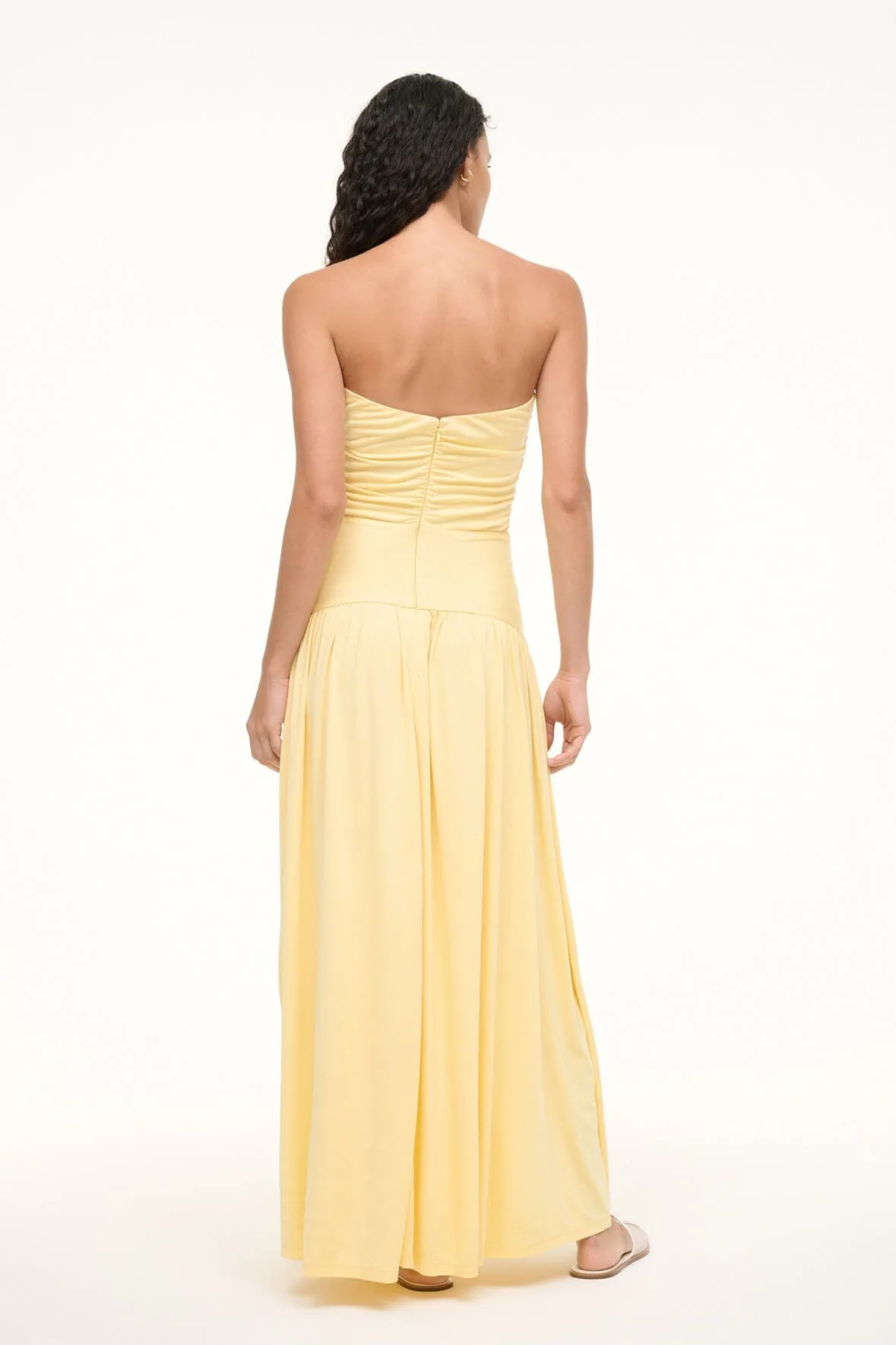 MARIANA DRESS | PALE HONEY party chic
