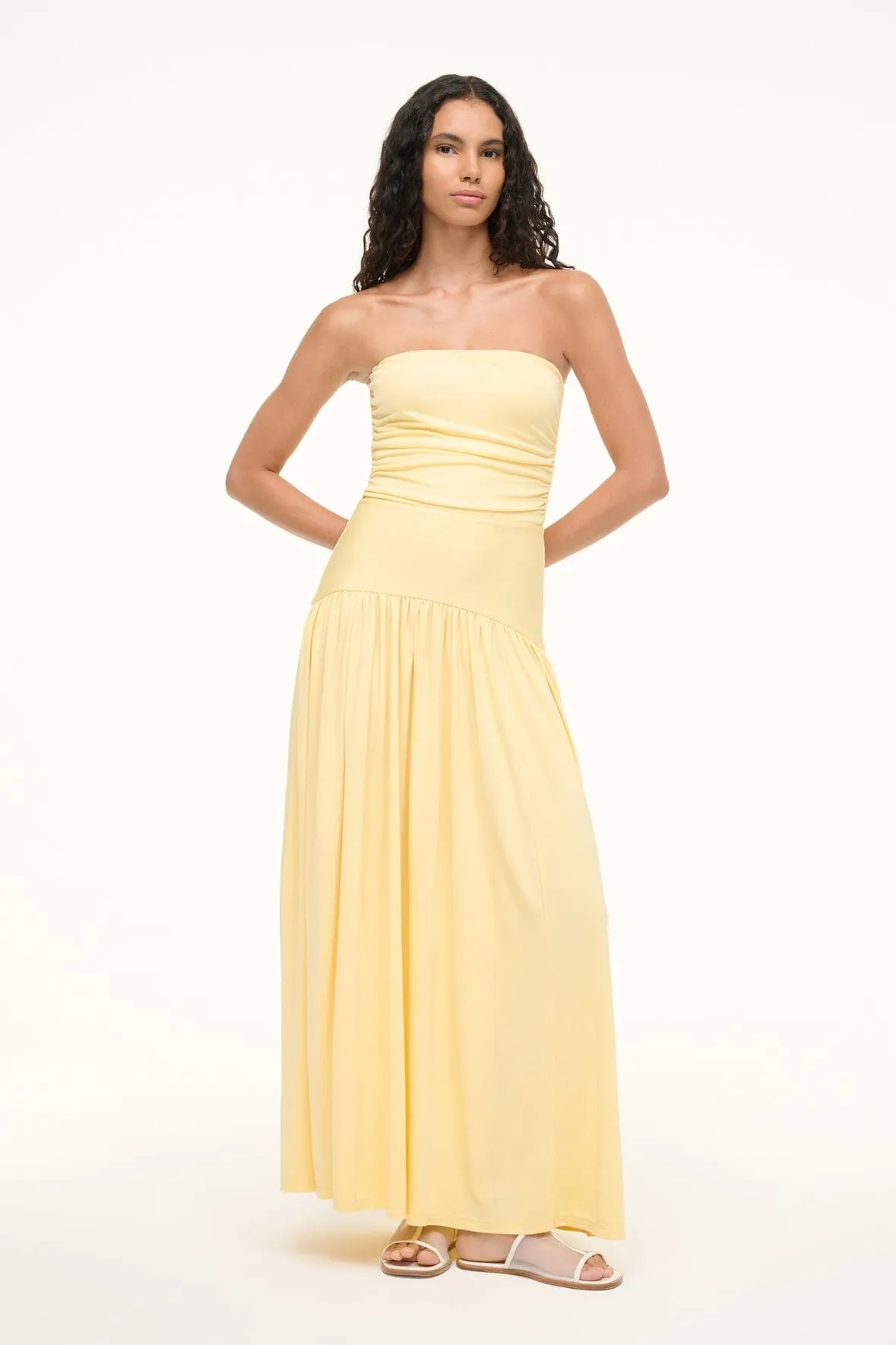 MARIANA DRESS | PALE HONEY cool vibe