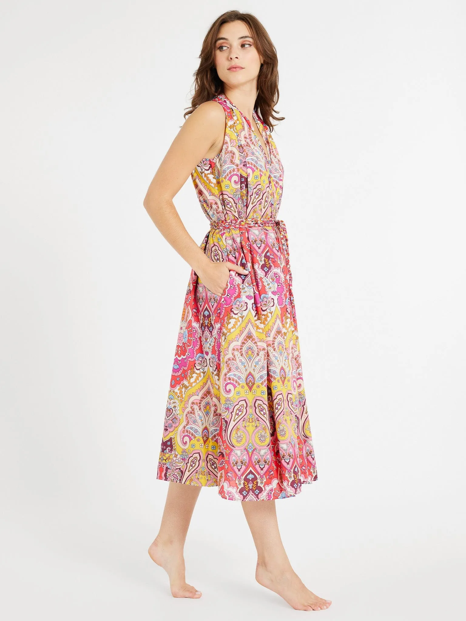 Marilyn Dress in Zanzibar charm mode