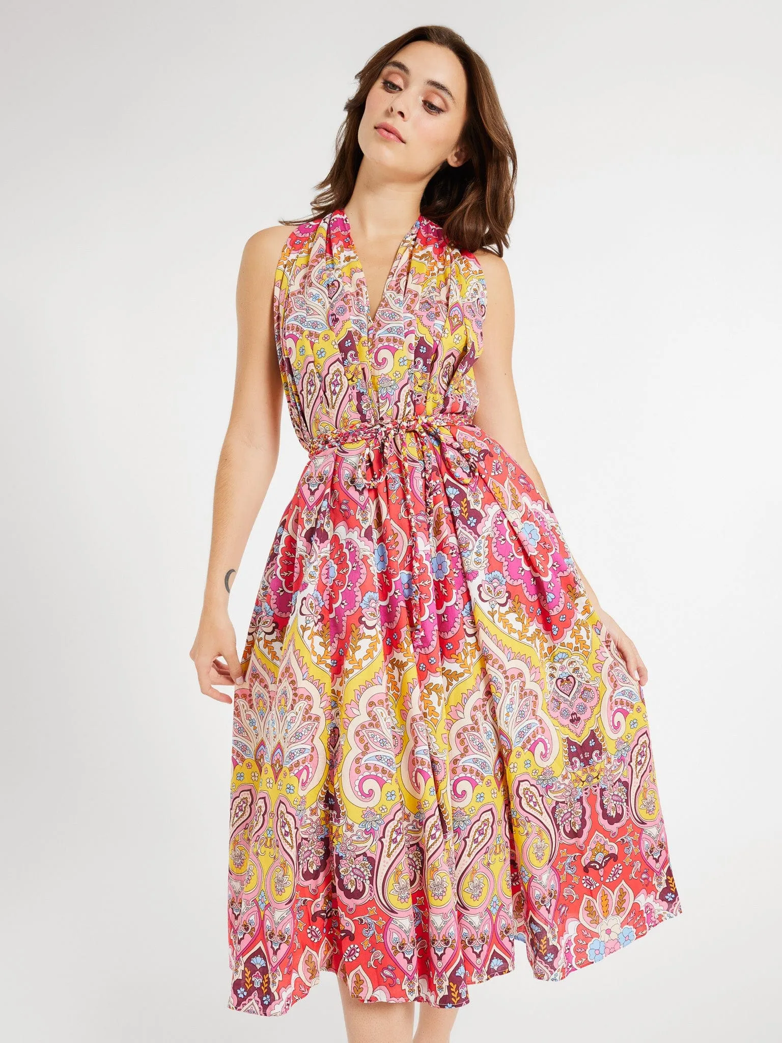 Marilyn Dress in Zanzibar classic mood
