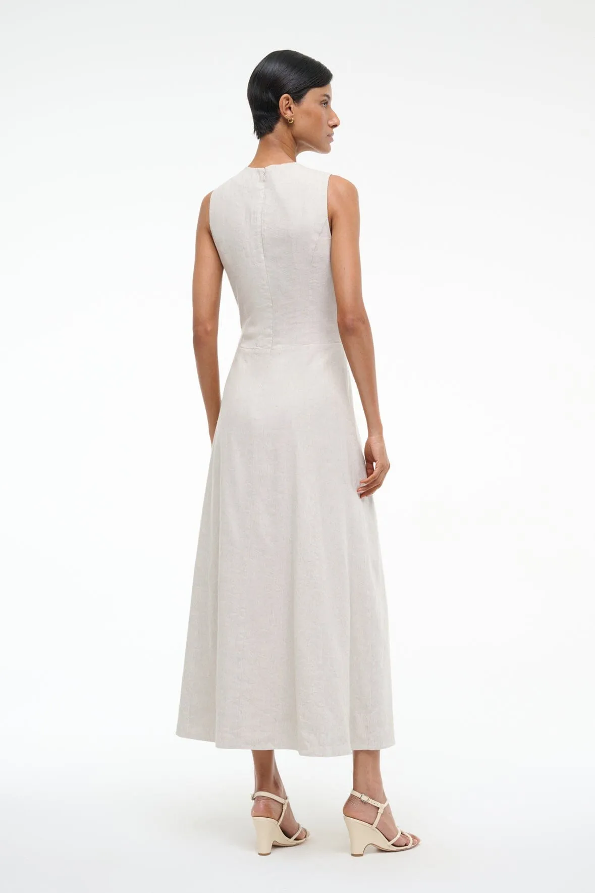 MARTINE LINEN DRESS | NATURAL birthday look