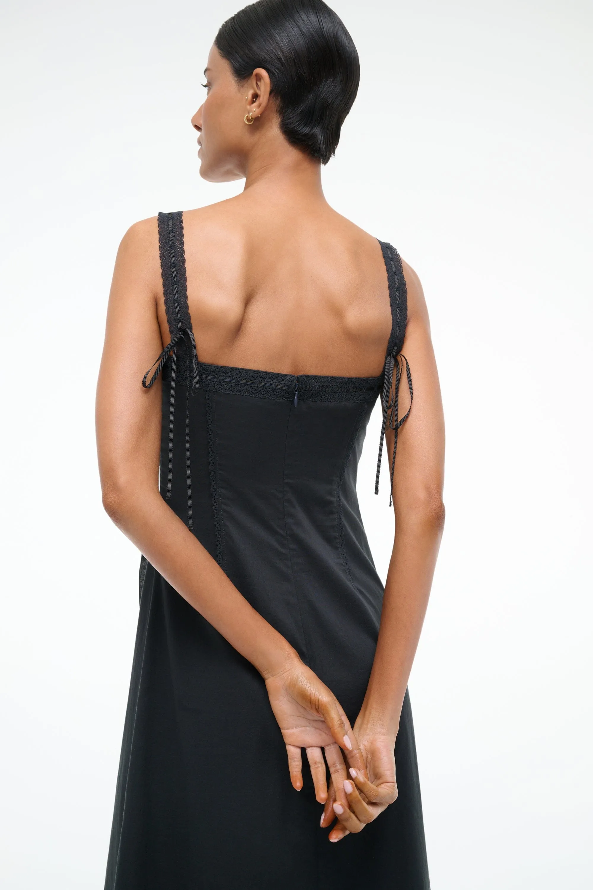 MATILDE DRESS | BLACK joyful tone