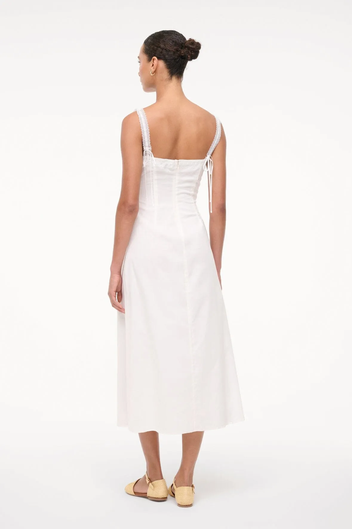 MATILDE DRESS | WHITE cozy edit