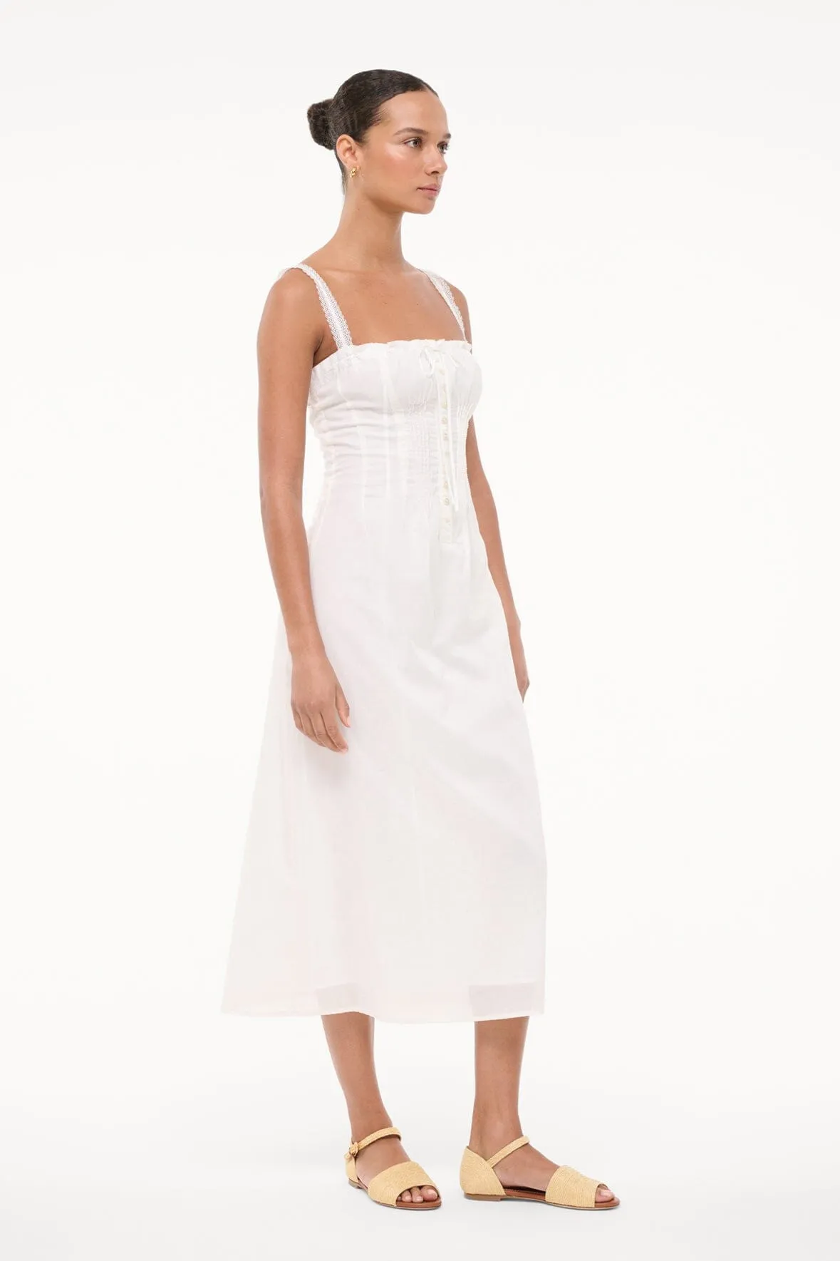 MATILDE DRESS | WHITE sunset vibe