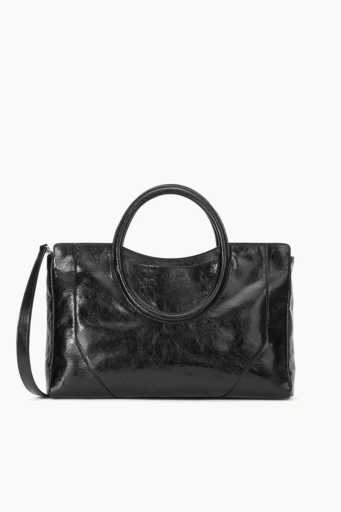 MAUDE SATCHEL | BLACK solid vibe