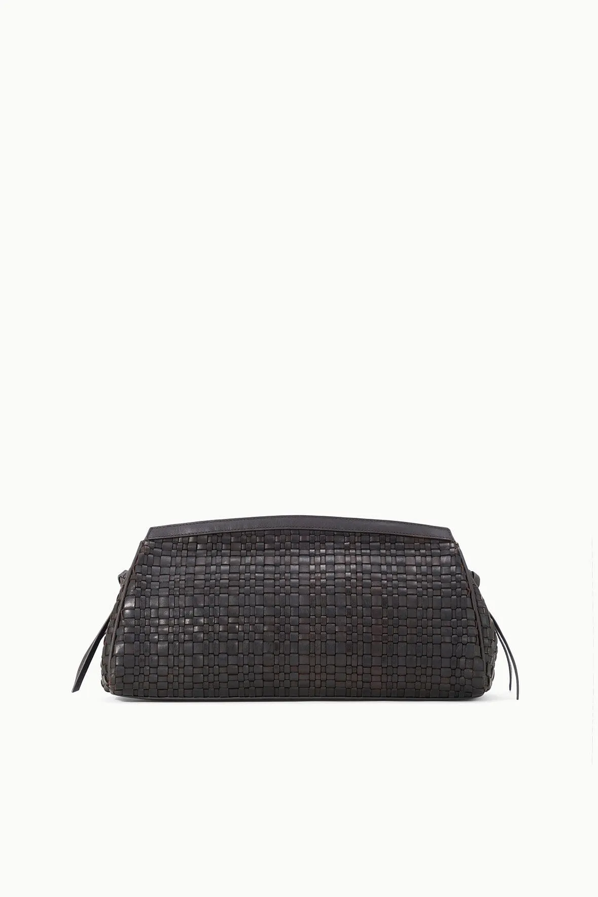MAUDE SOFT CLUTCH | ESPRESSO WOVEN all need