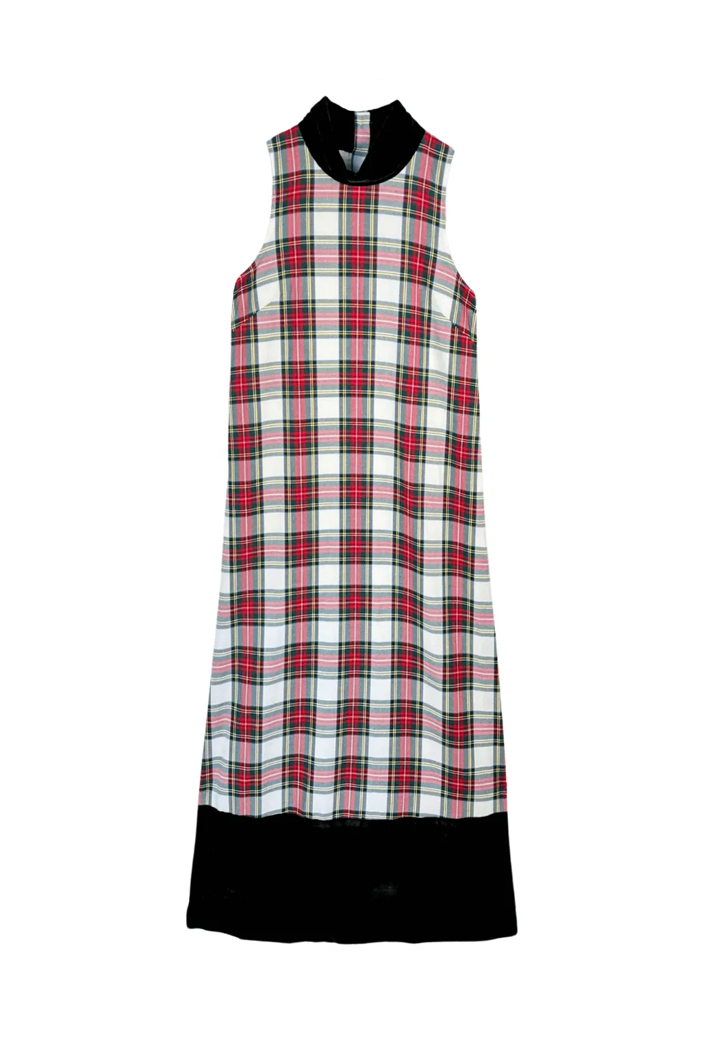 Maxi Mod Dress - Dress Stewart Plaid flirty style