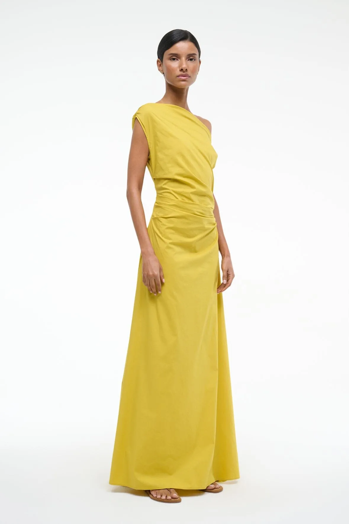 MAXI PHARE DRESS | CHARTREUSE dressy mode