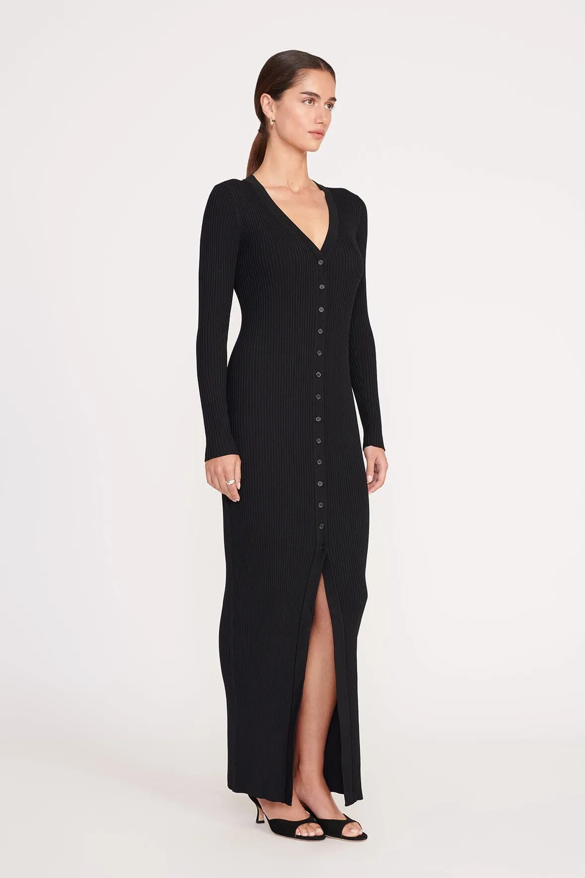 MAXI SHOKO SWEATER | BLACK date night
