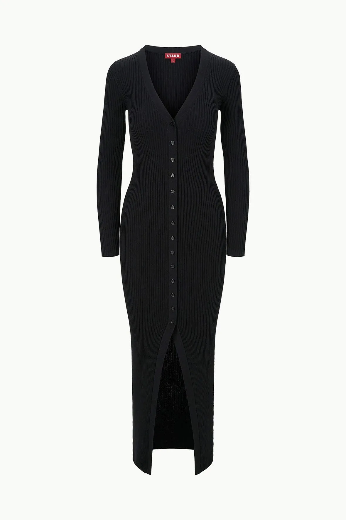 MAXI SHOKO SWEATER | BLACK romantic tone