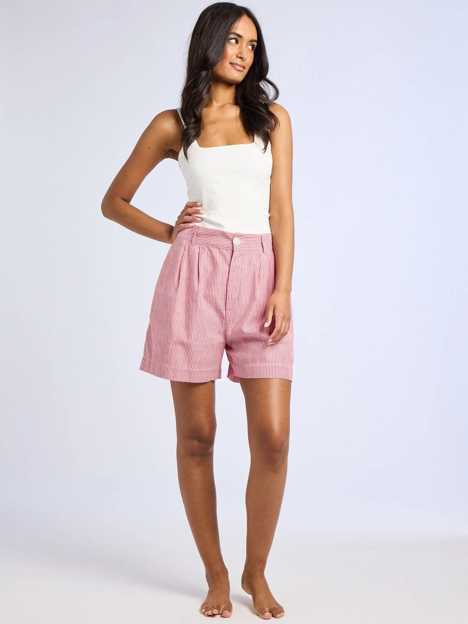 Maxwell Short in Tango Stripe casual cool