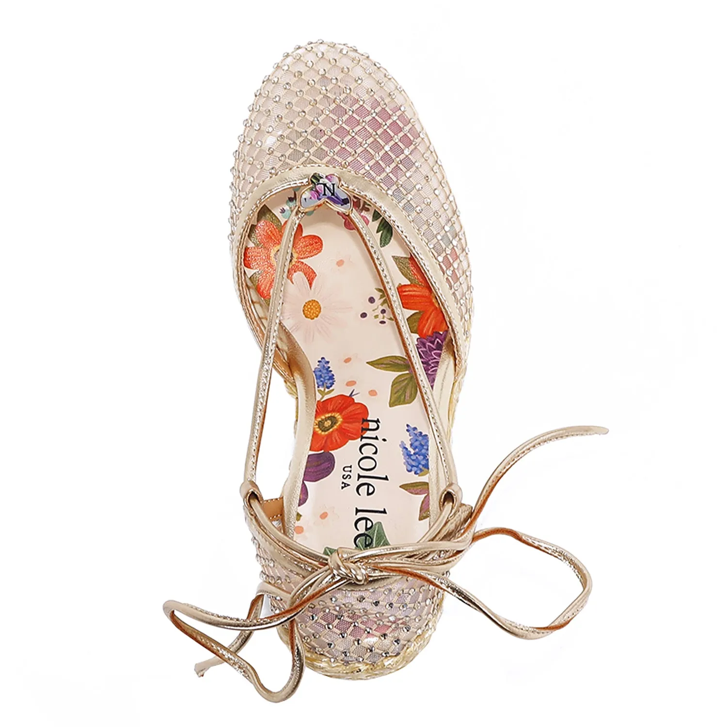 MAYA WRAP ESPADRILLE WEDGE SANDAL light wear