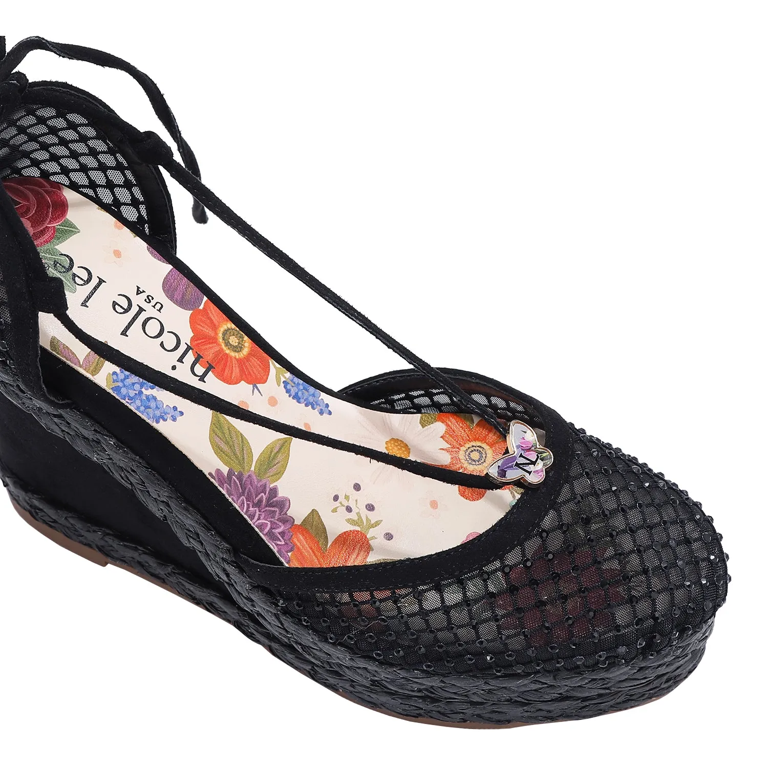 MAYA WRAP ESPADRILLE WEDGE SANDAL warm climate
