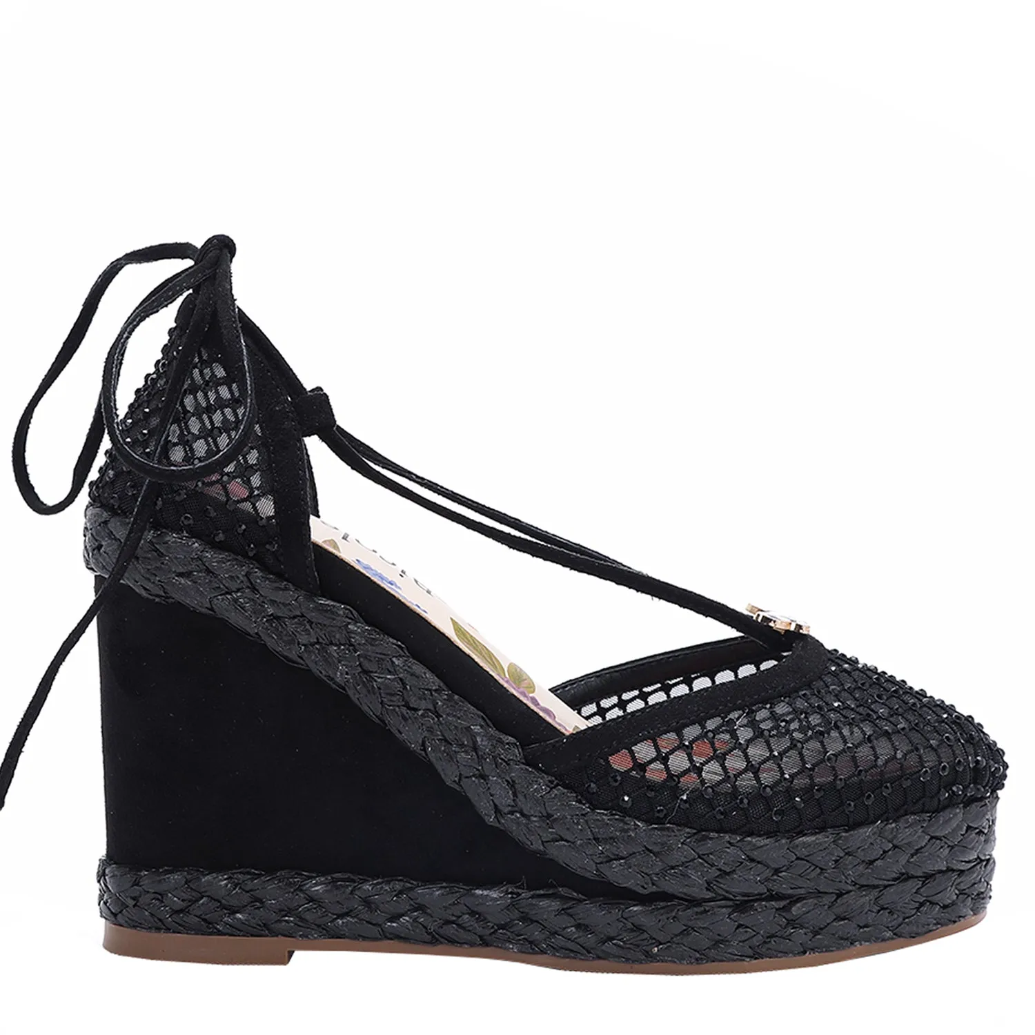 MAYA WRAP ESPADRILLE WEDGE SANDAL holiday mood