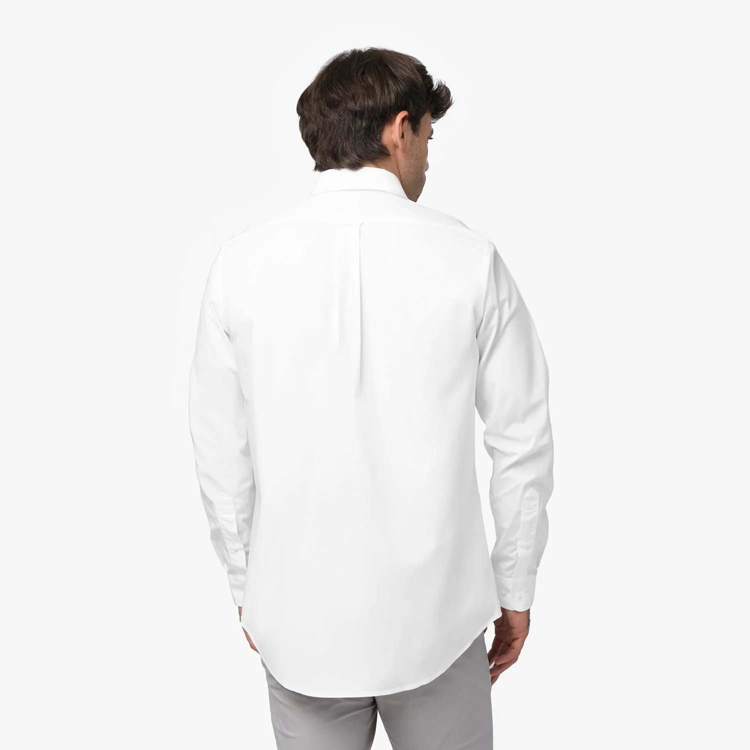 Men's Button Down Poplin Shirt travel vibe