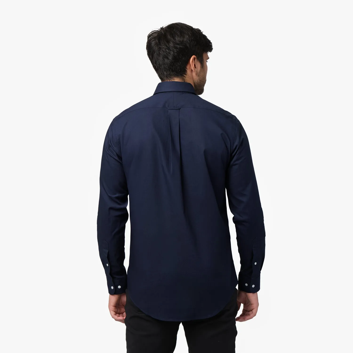 Men's Button Down Poplin Shirt casual edge