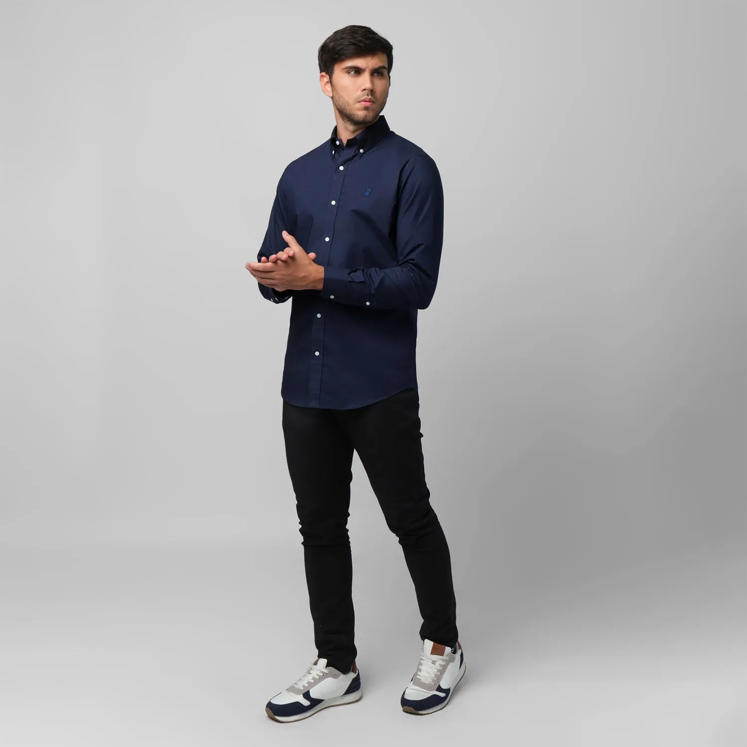 Men's Button Down Poplin Shirt functional mood