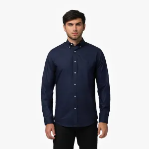 Men's Button Down Poplin Shirt fall vibe