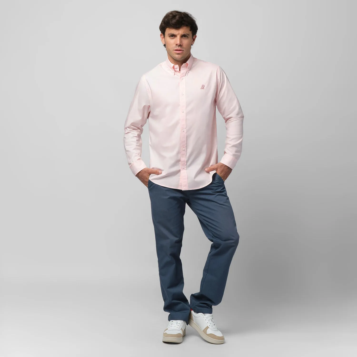 Men's Button Down Poplin Shirt timeless charm