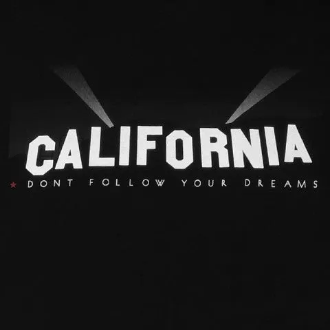 Mens Cali Don't Follow T-Shirt Black casual mix
