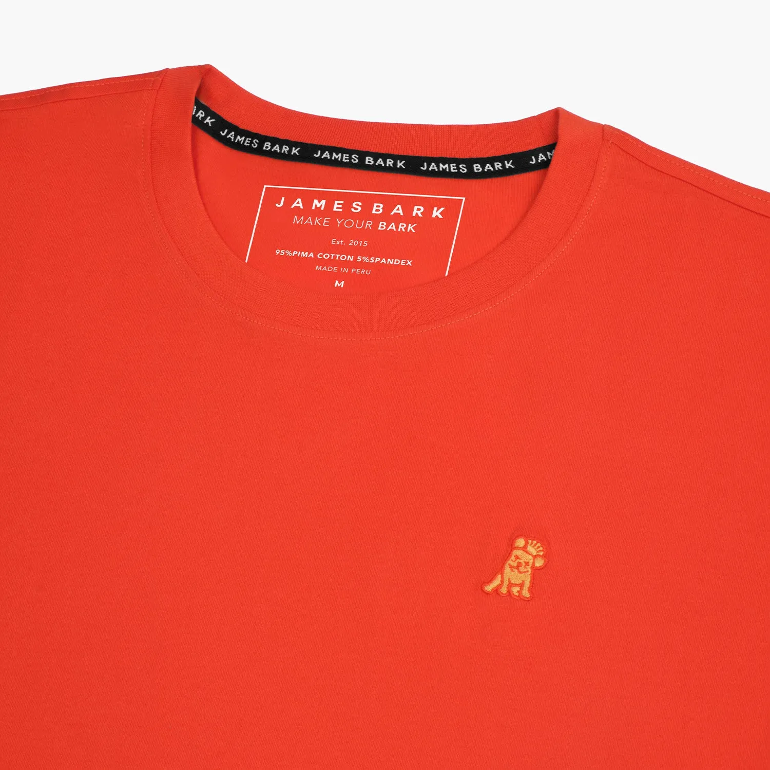 Men's Crew Neck Jersey T-Shirt modern cut