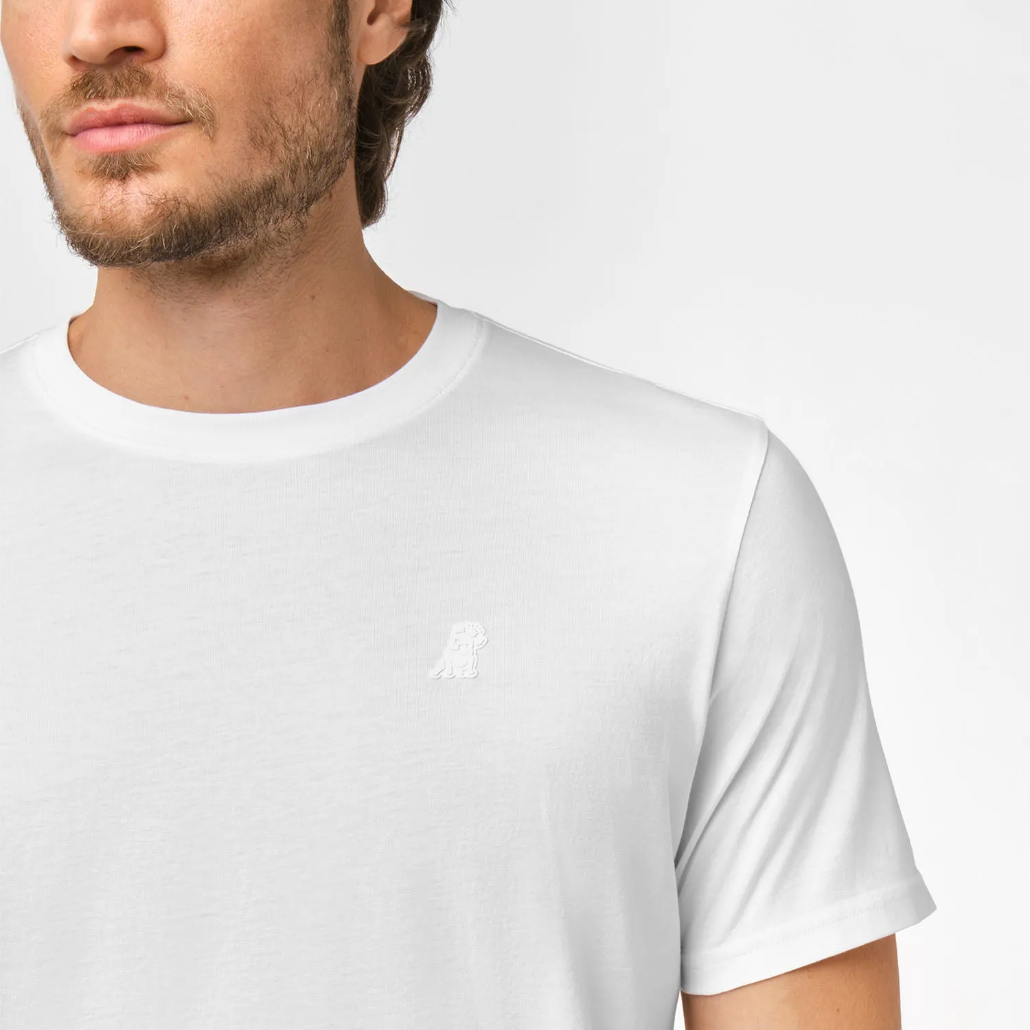 Men's Crew Neck Jersey T-Shirt spring fresh