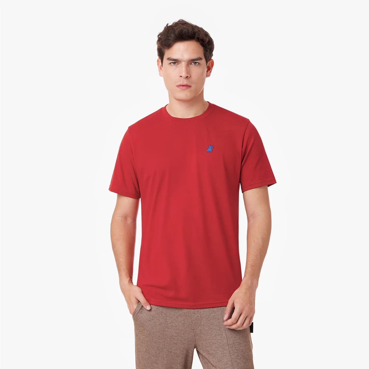 Men's Crew Neck Jersey T-Shirt casual cool