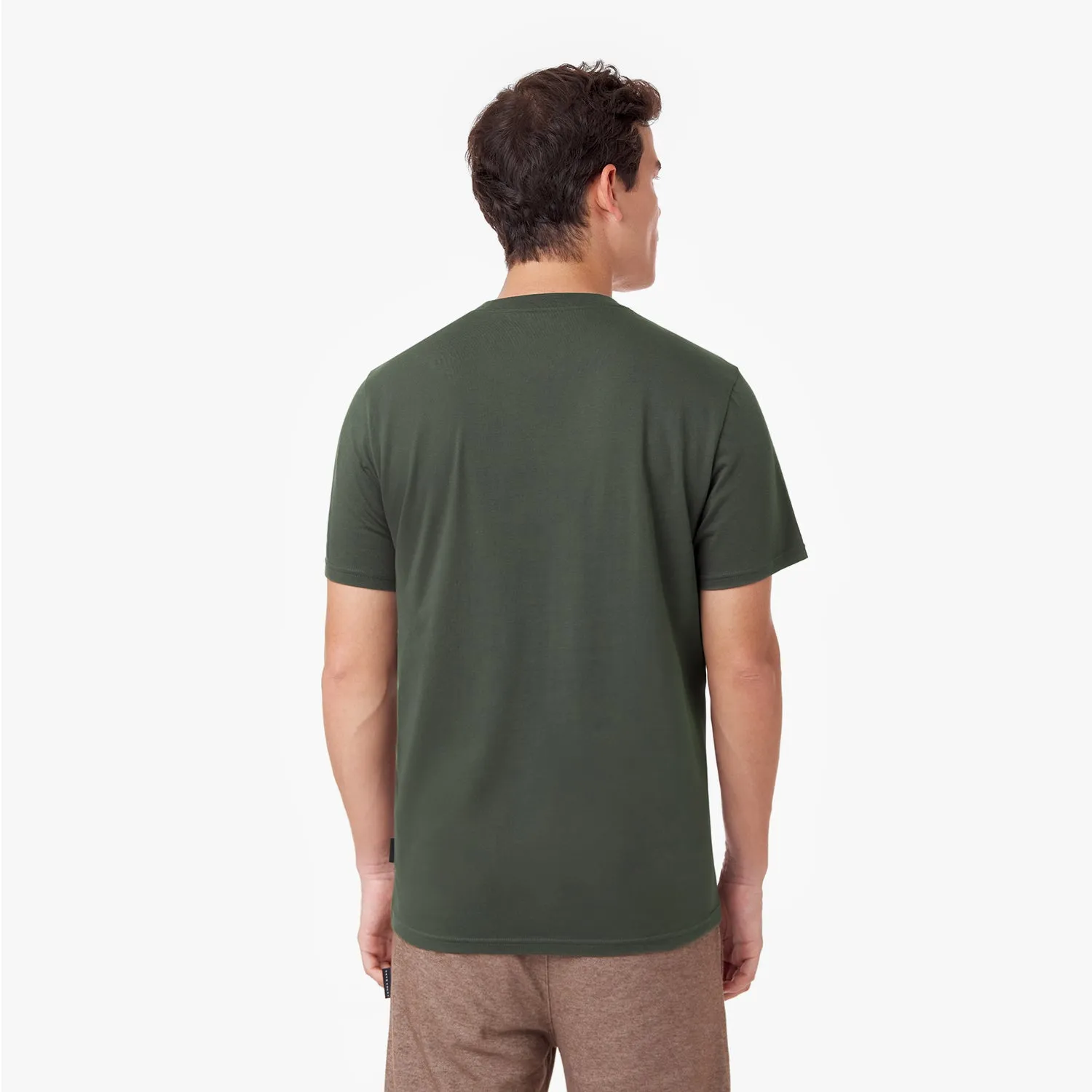 Men's Crew Neck Jersey T-Shirt easy style