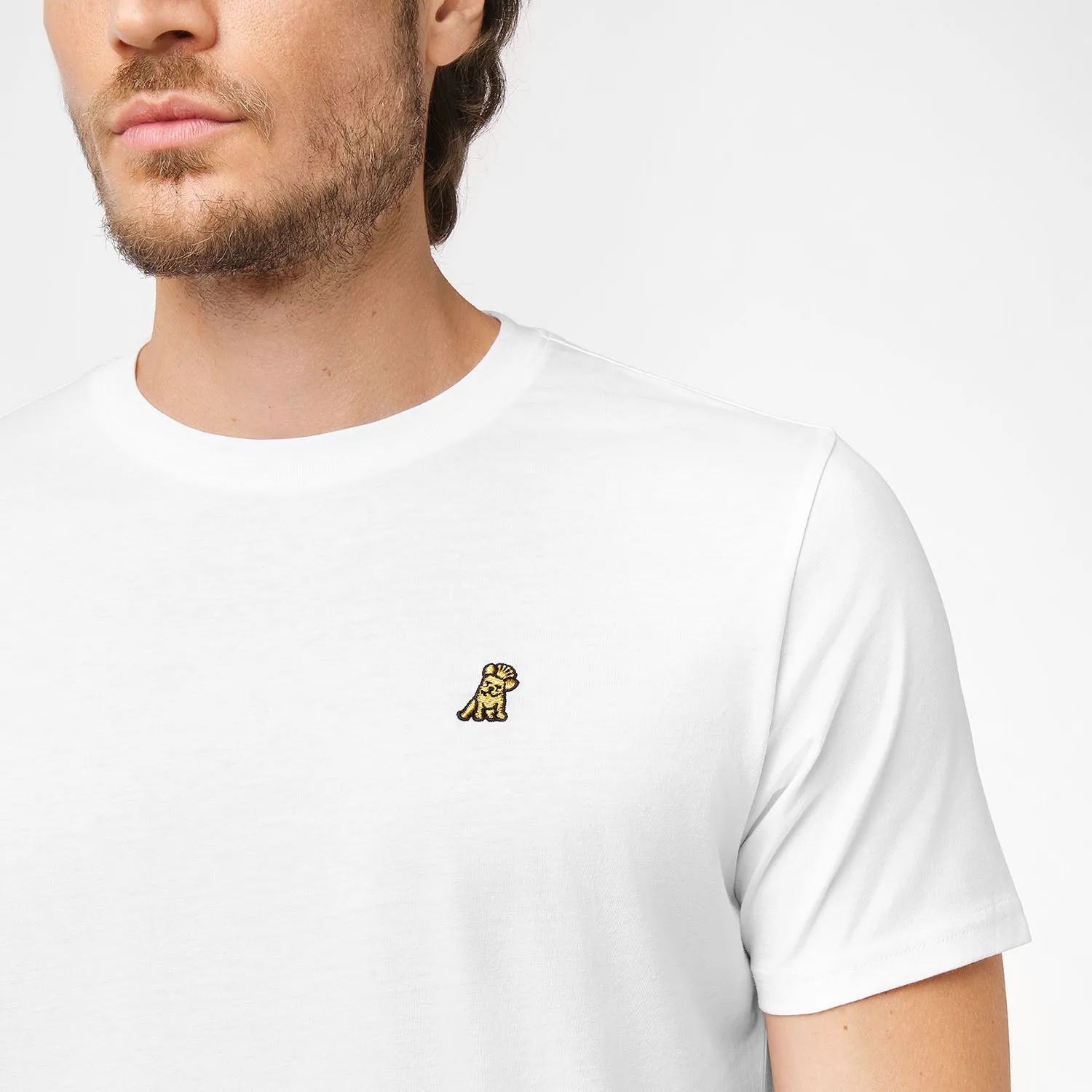 Men's Crew Neck Jersey T-Shirt walk free