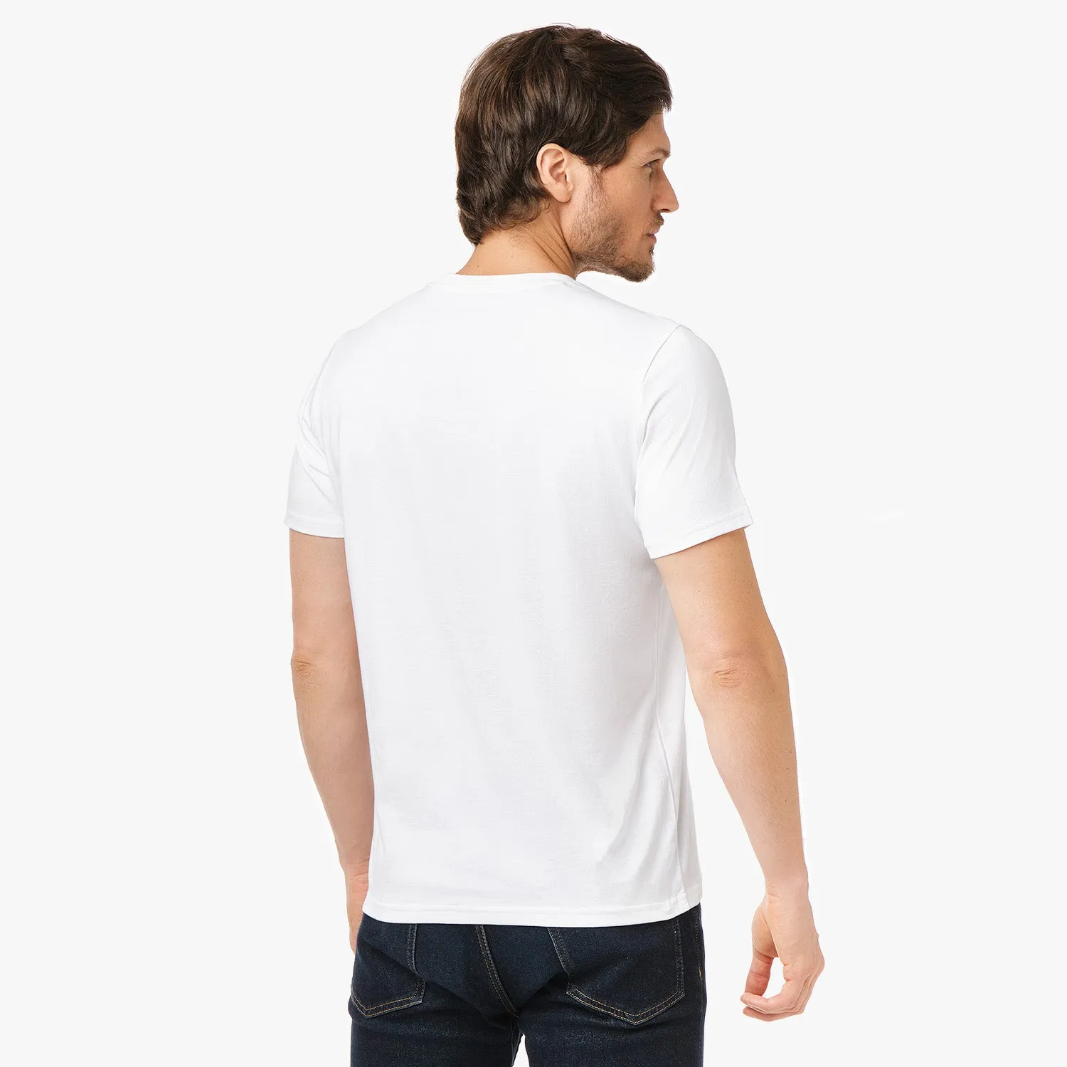 Men's Crew Neck Jersey T-Shirt air layer