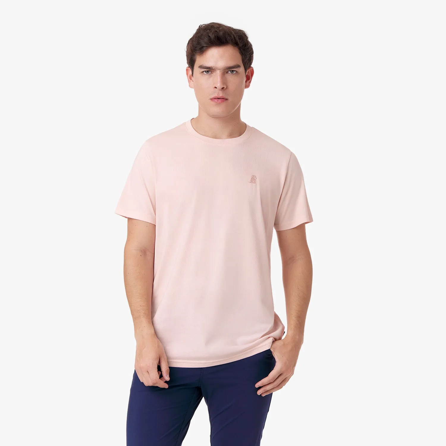 Men's Crew Neck Jersey T-Shirt cool weather