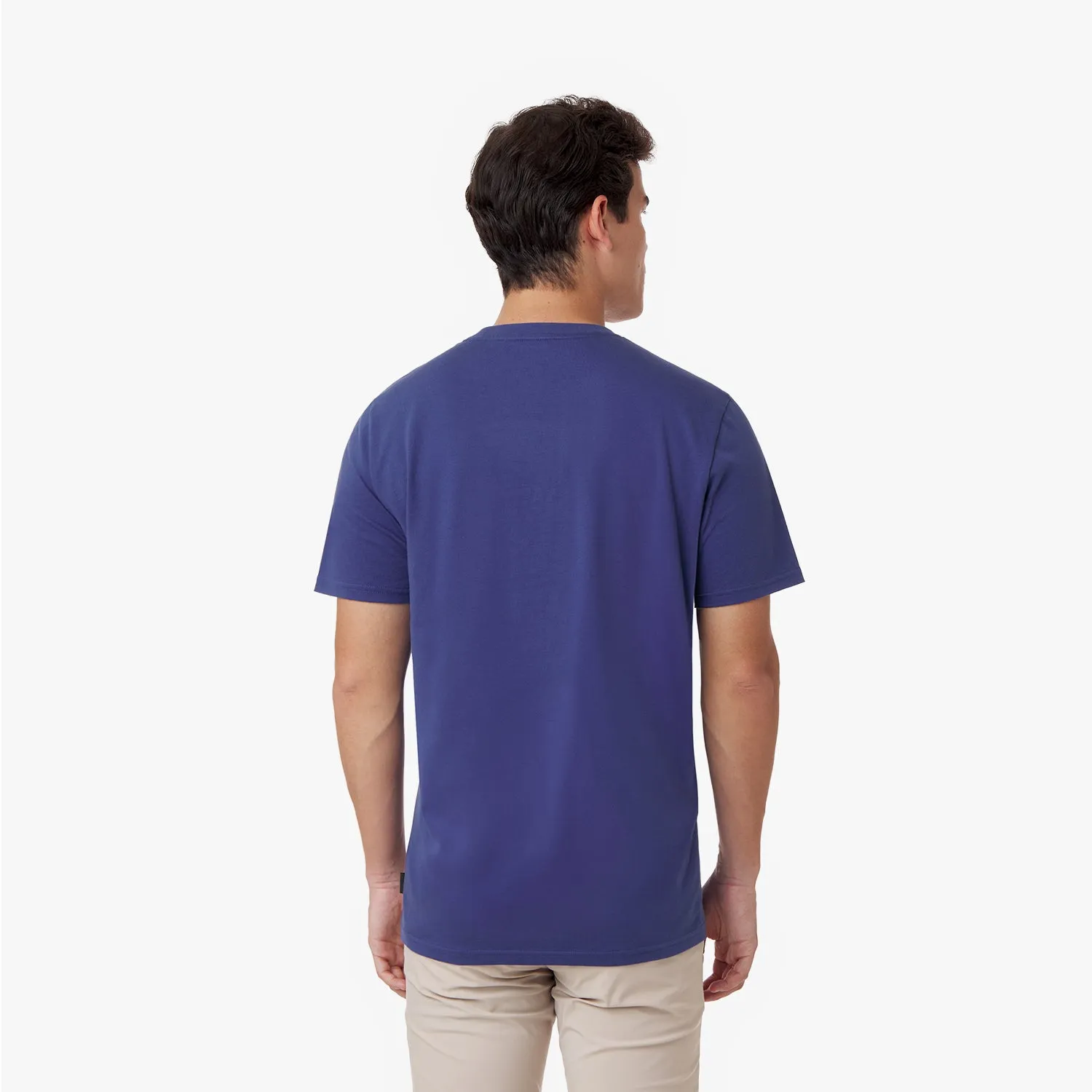 Men's Crew Neck Jersey T-Shirt daily charm