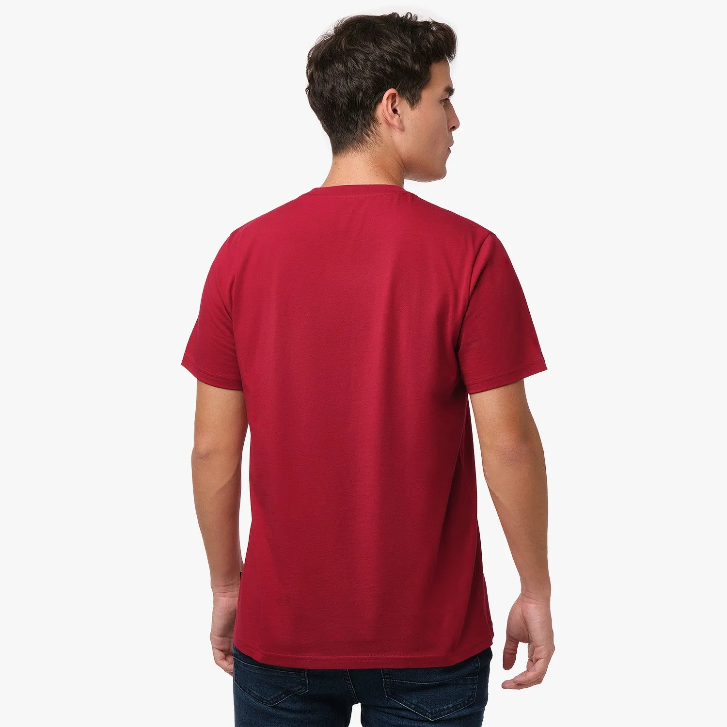 Men's Crew Neck Jersey T-Shirt feel right
