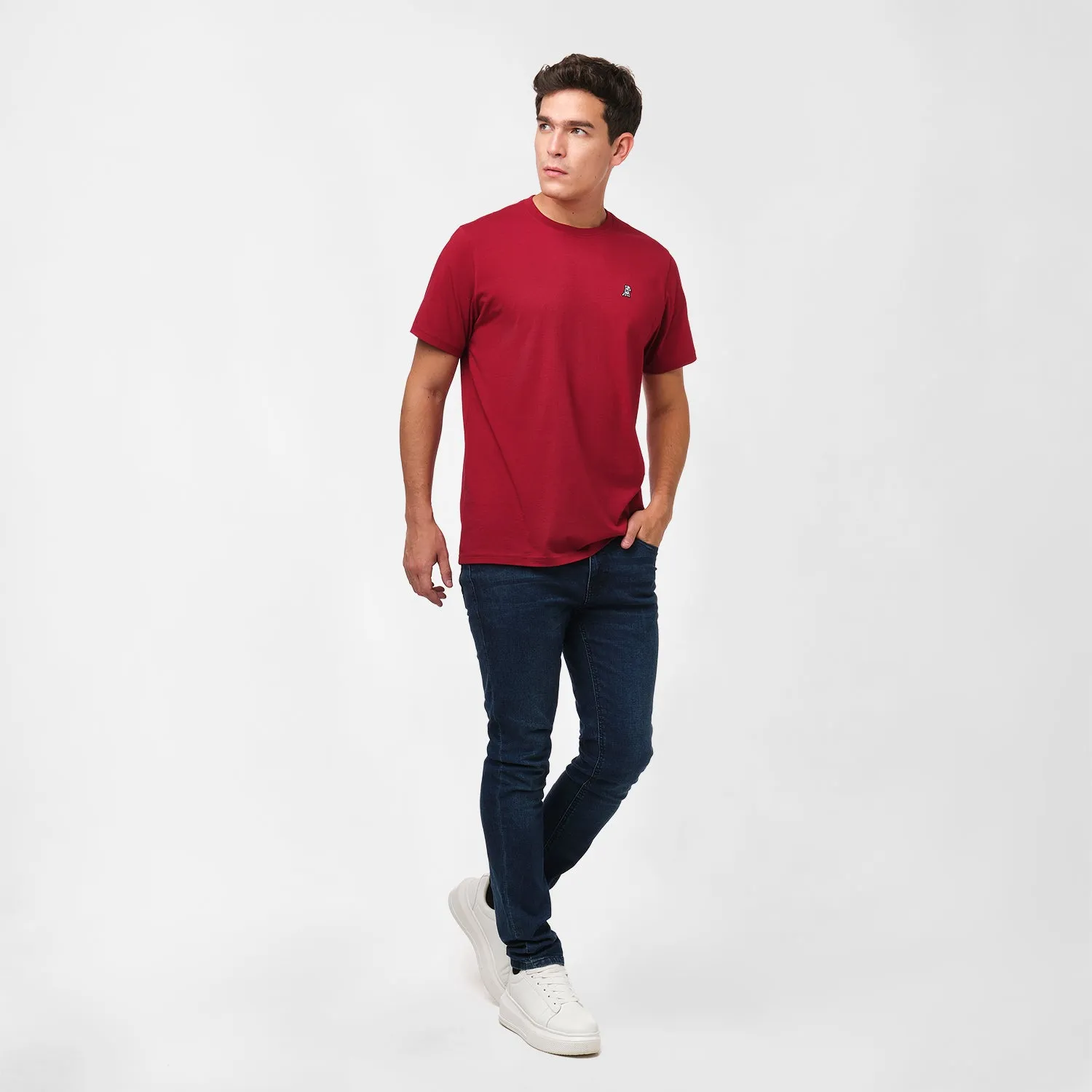 Men's Crew Neck Jersey T-Shirt stylish pick