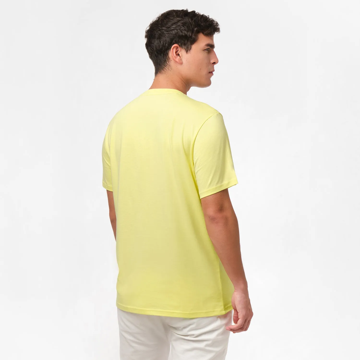 Men's Crew Neck Jersey T-Shirt daily charm