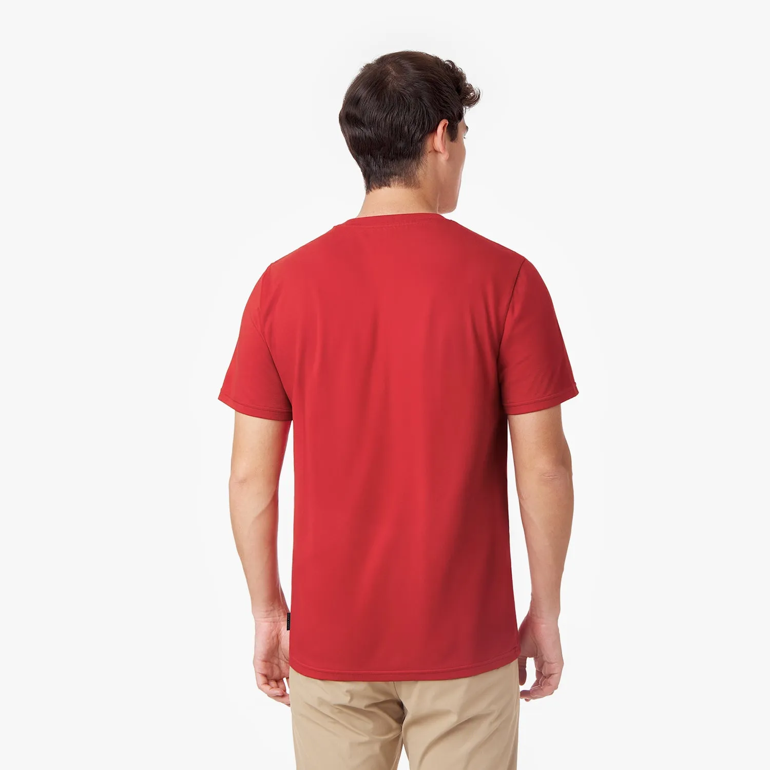 Men's Crew Neck Jersey T-Shirt easy style