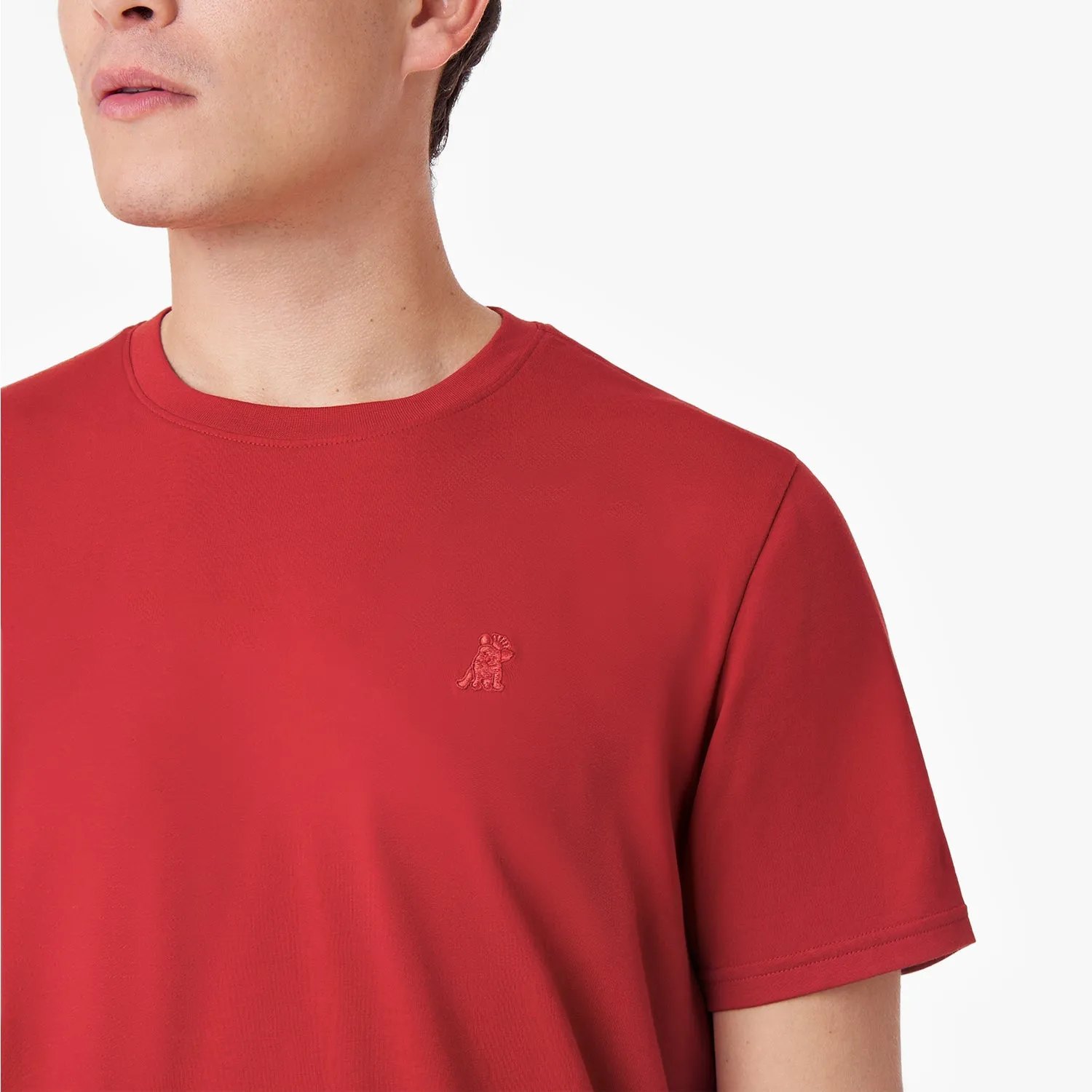 Men's Crew Neck Jersey T-Shirt subtle edge