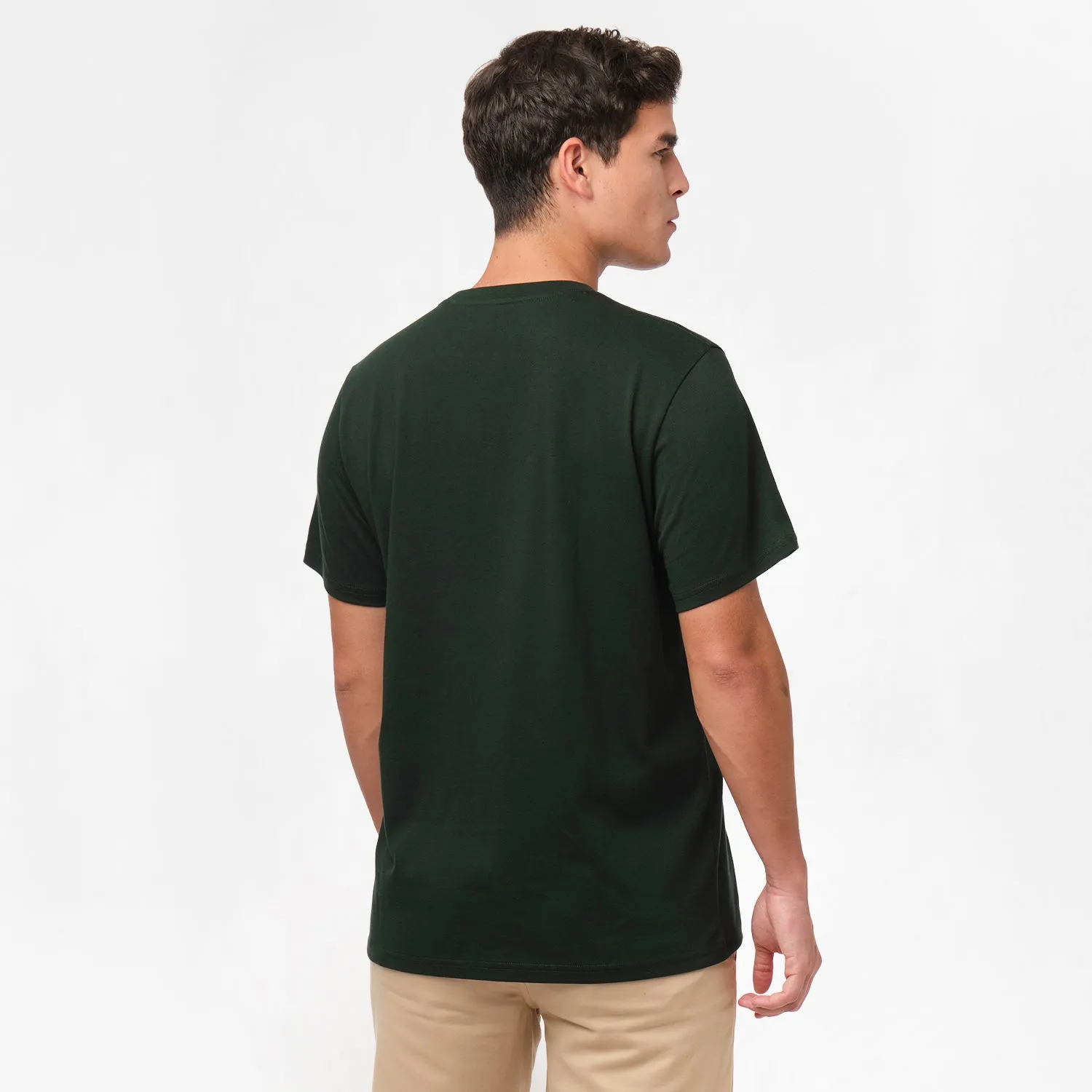 Men's Crew Neck Jersey T-Shirt all-season fit