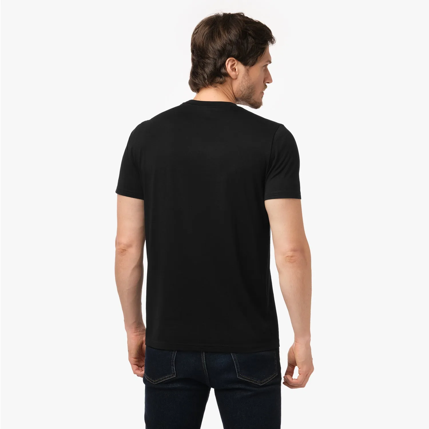 Men's Crew Neck Jersey T-Shirt summer cool