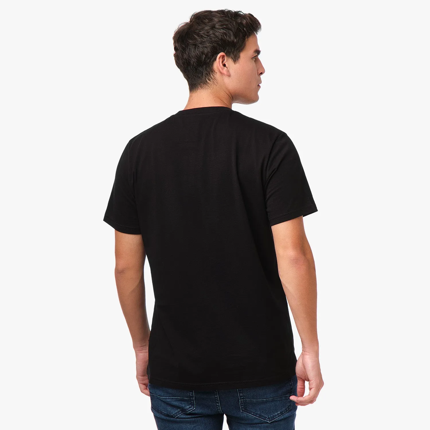 Men's Crew Neck Jersey T-Shirt instant look