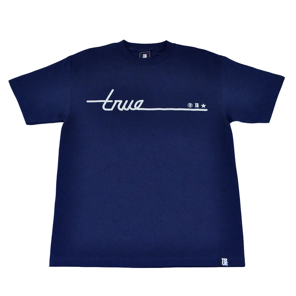 Mens Darkside T-Shirt Navy high vibe