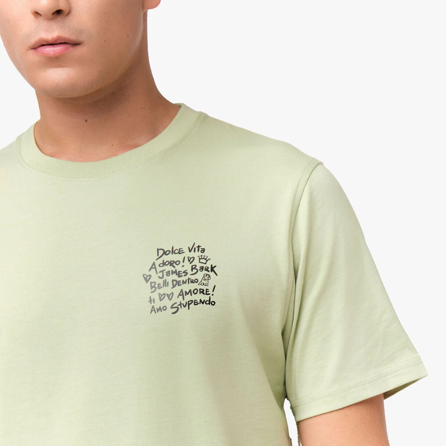 Men's Dolce Vita Graphic Tee stay relaxed